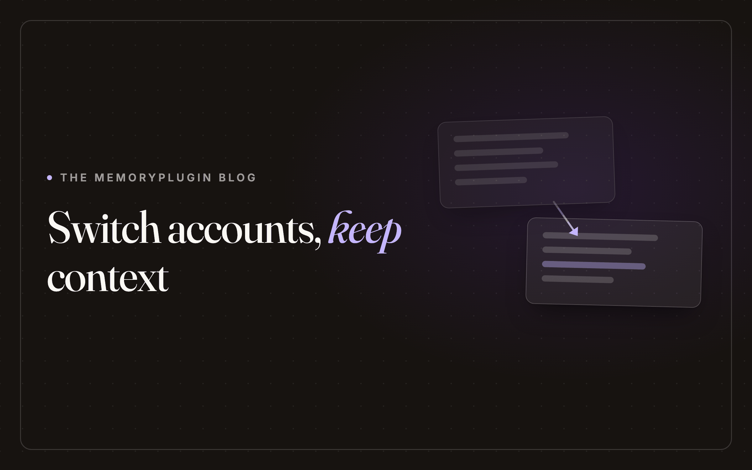 How to Switch Claude Accounts Without Losing Everything