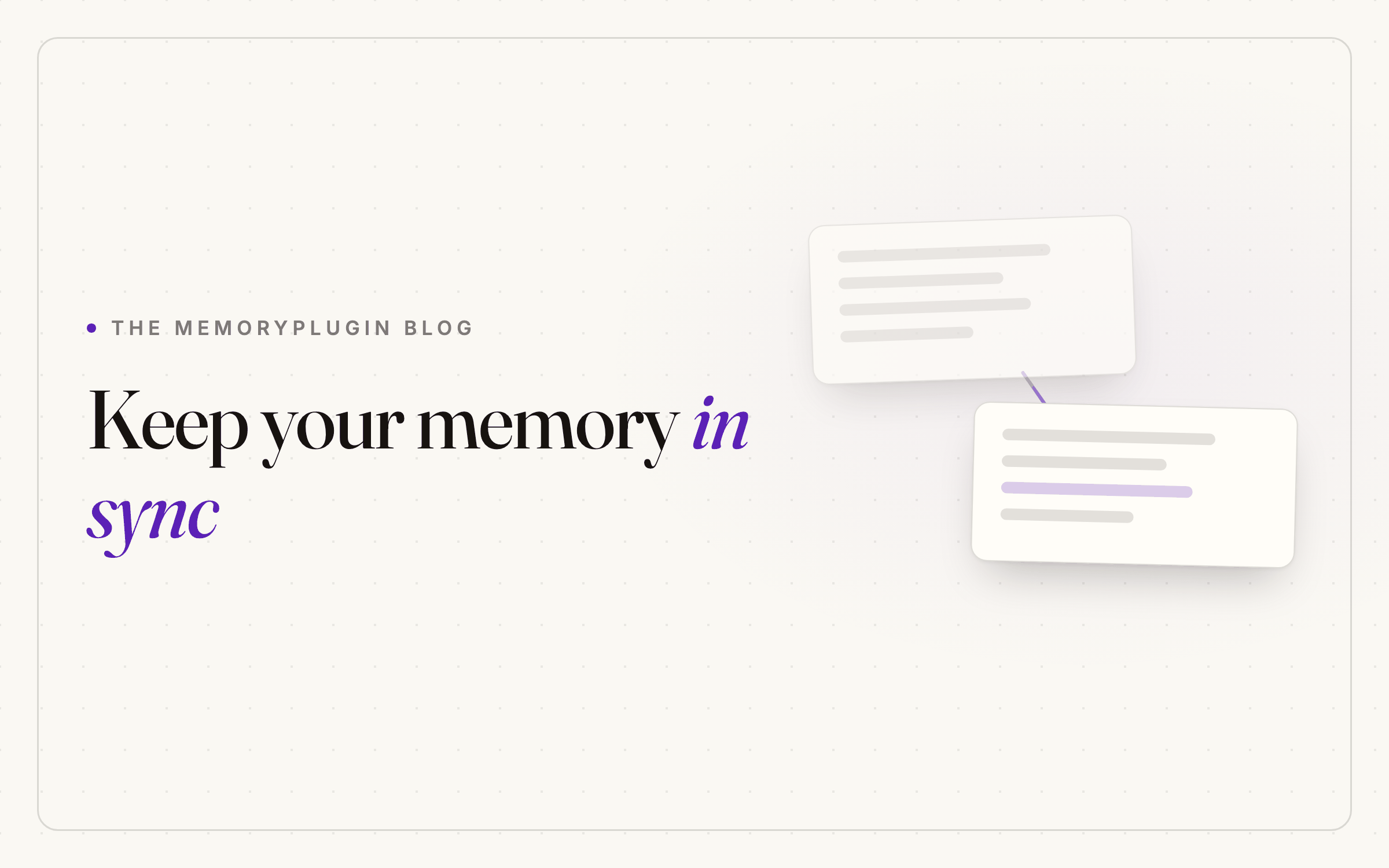 How to Sync Memory Across ChatGPT, Claude, Gemini, Perplexity, Grok, and More